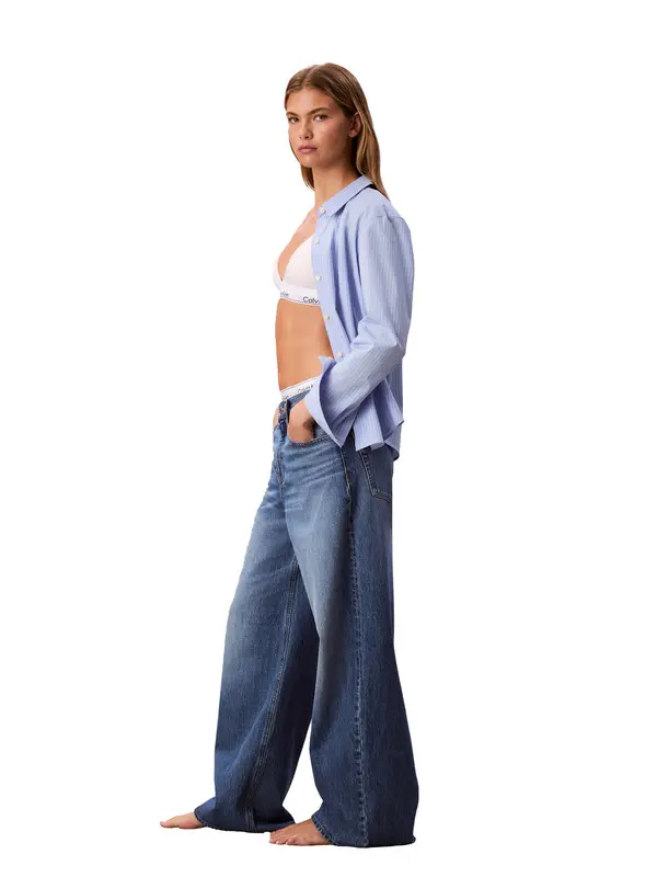 Wide Leg High-rise Jeans 3 Image