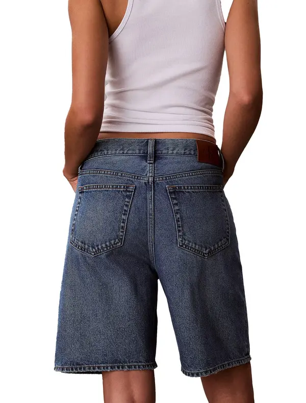 Denim Bermuda Shorts 3 Image