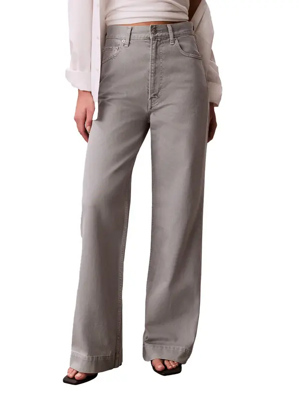 Super High Rise Wide Leg Jeans 1 Image