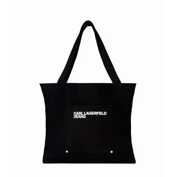 Reversible Monogram Shopper Tote Bag 1 Image