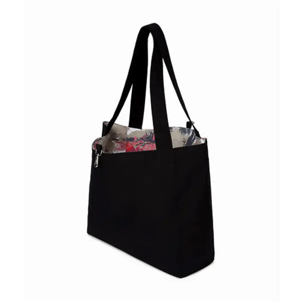 Reversible Monogram Shopper Tote Bag 4 Image