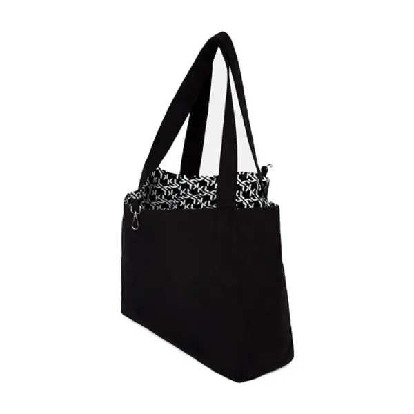 Reversible Monogram Denim Tote Bag 2 Image