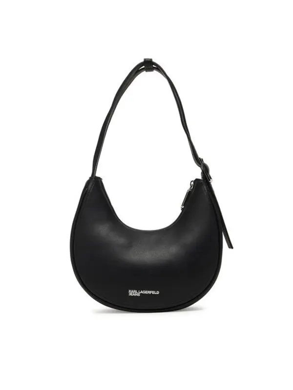 Leather Crescent Soft Leather Hobo Shoulder Bag 1 Image