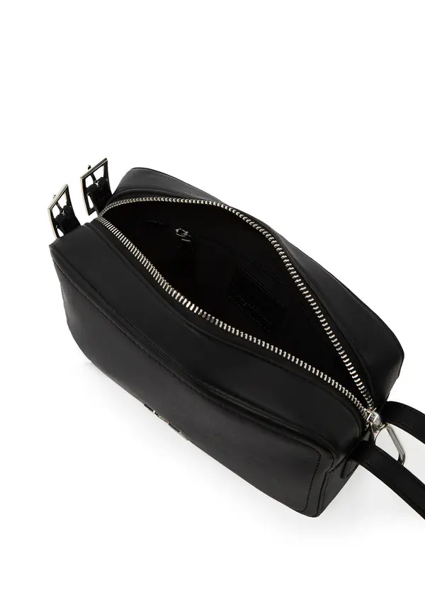 K-Logo Soft Leather Camera Bag 2 Image