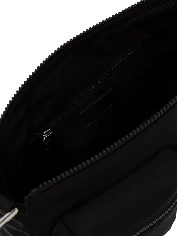 Double-Pocket Nylon Crossbody Bag 2 Image