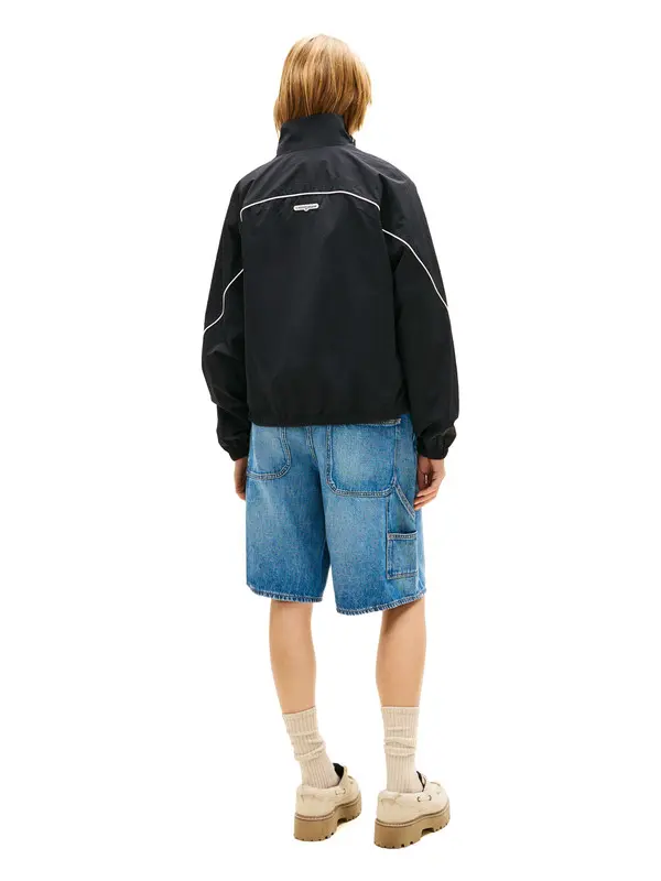Water Repellent Piping Track Jacket 1 Image
