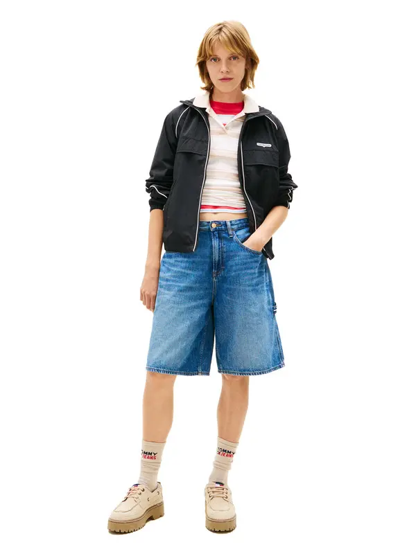 Water Repellent Piping Track Jacket 2 Image