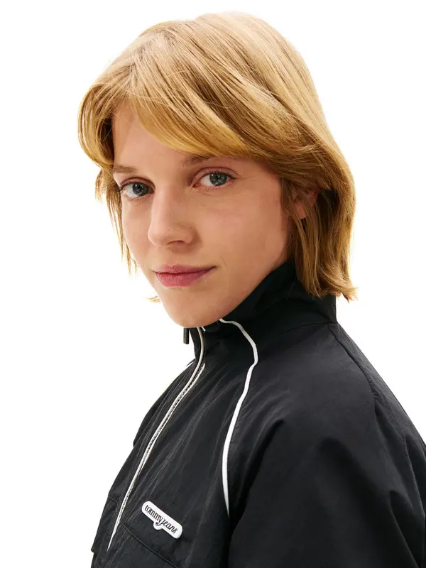Water Repellent Piping Track Jacket 4 Image