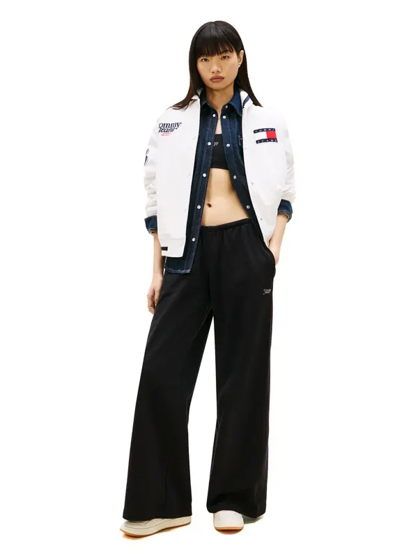 Script Logo Wide Leg Joggers 3 Image