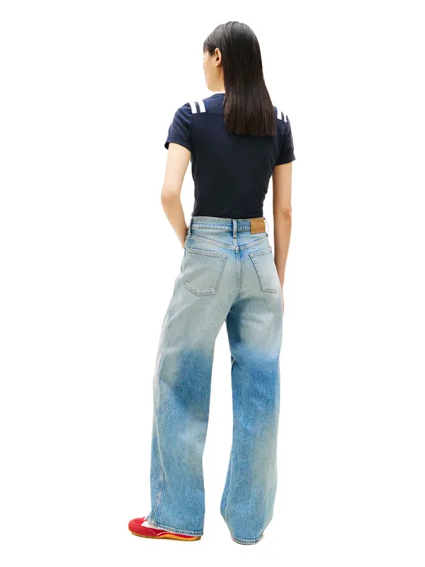 Claire High Rise Wide Leg Jeans 1 Image