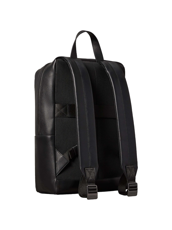SaffianoLeatherEmblemLogoBackpack Bag 3 Image