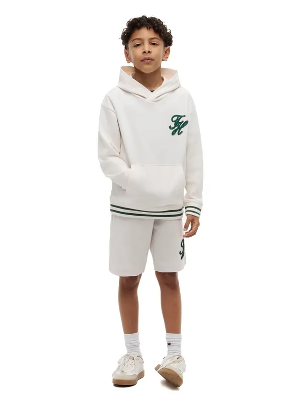 Kids Boys Varsity Monogram Hoodie 1 Image