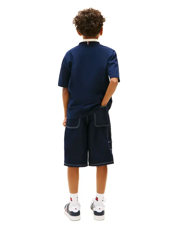 Kids Boys Logo Graphic Jersey T-Shirt  1 Image