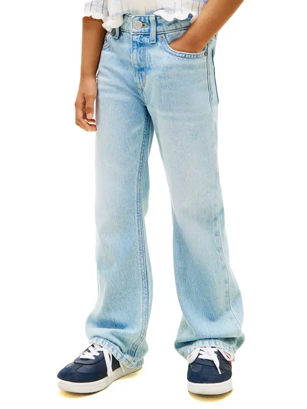 Kids Girls Flared Leg Jeans  3 Image