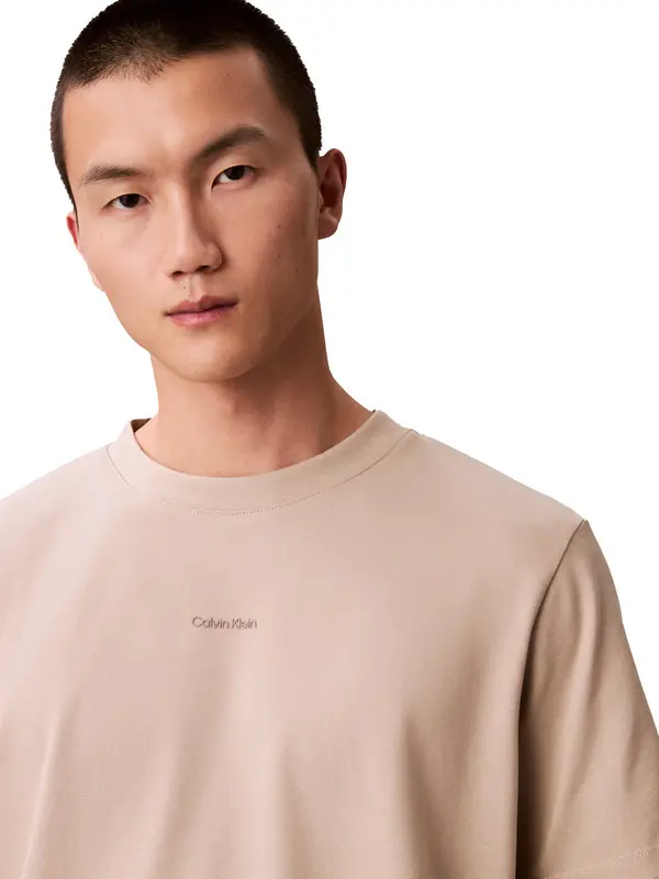 Relaxed Fit Short Sleeve Cotton T-shirt 2 Image