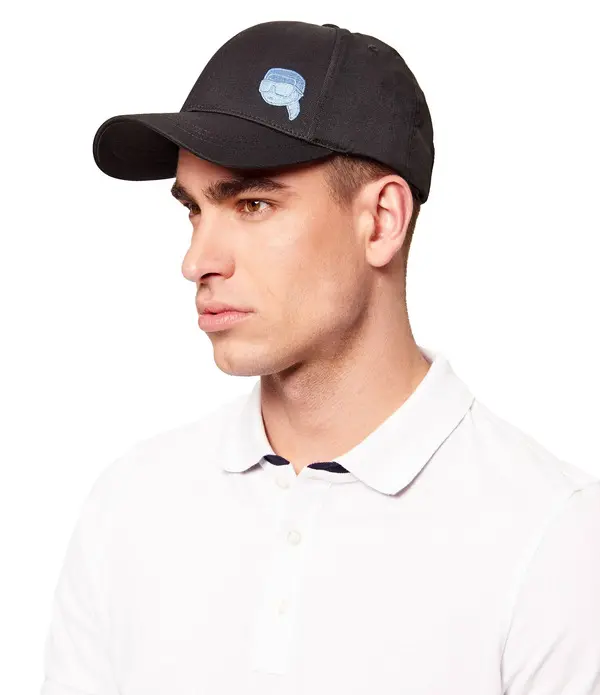 Ikonik Blue Embroidery Baseball Cap 3 Image