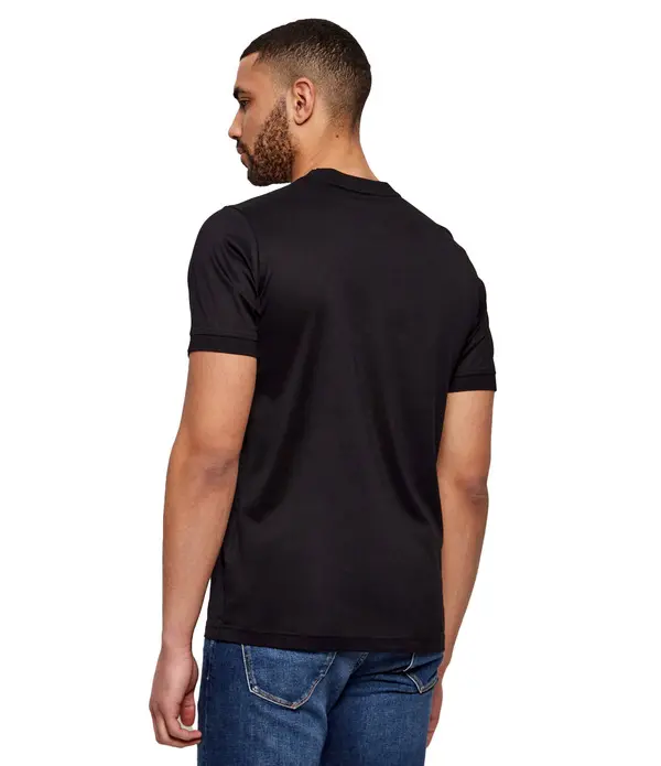 Regular Fit Mercerized Cotton Logo T-Shirt 2 Image