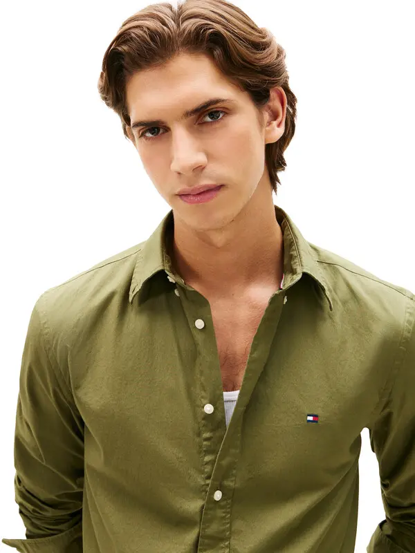 TH Flex Regular Fit Poplin Shirt 1 Image
