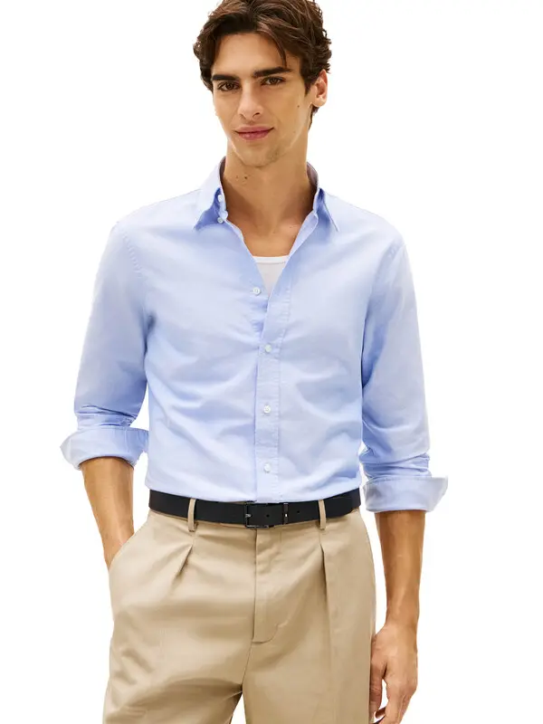 Cool Smart Casual Regular Fit Oxford Shirt 3 Image