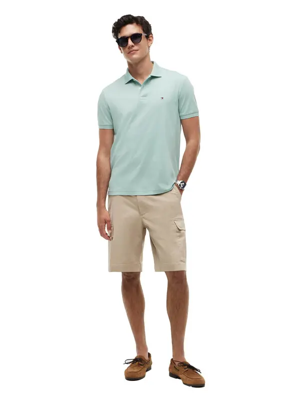 Regular Fit Cotton Short Sleeve Polo 1 Image