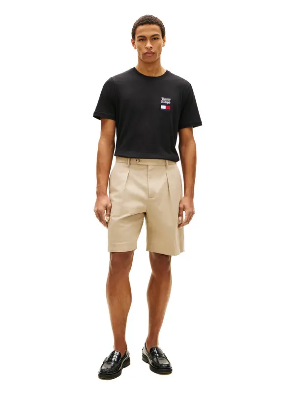 Logo Embroidery Jersey Crew Neck T-Shirt 2 Image
