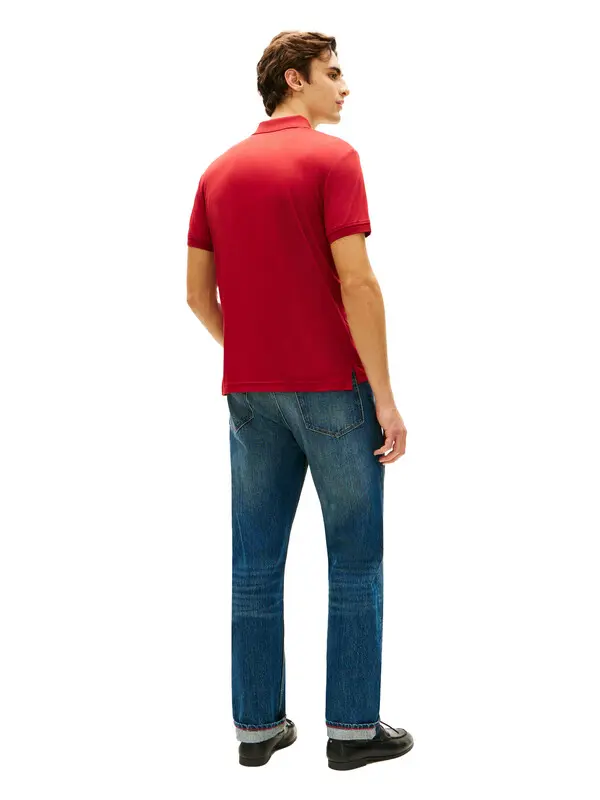 Half-zip Interlock Short Sleeve Polo 2 Image