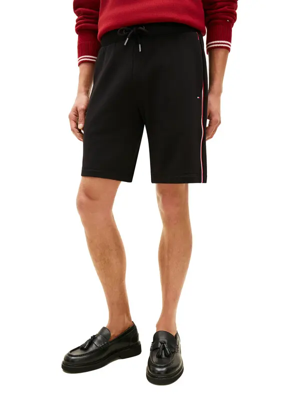 Global Side Stripe Cotton Sweatshort 3 Image