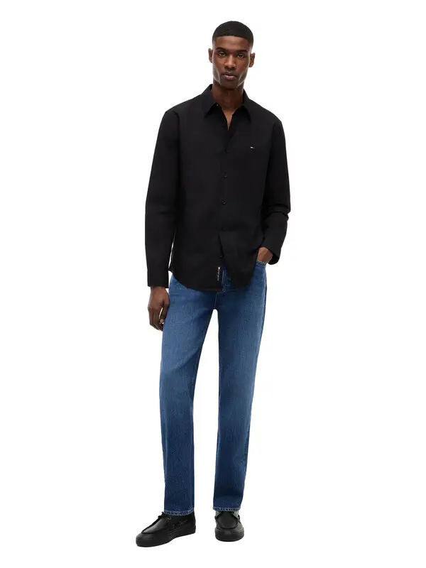 TH Flex Long Sleeve Regular Fit Poplin Shirt 1 Image