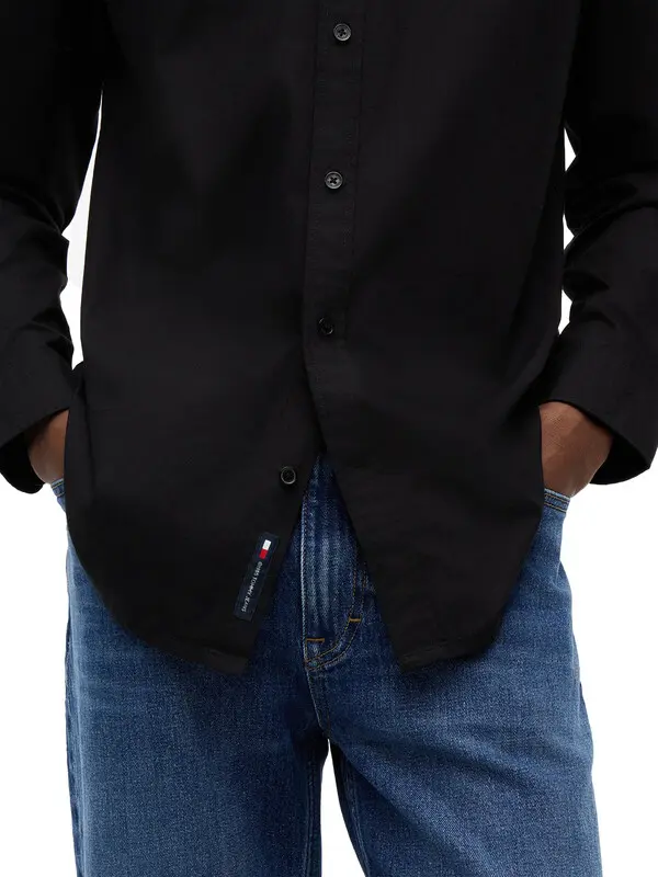TH Flex Long Sleeve Regular Fit Poplin Shirt 3 Image