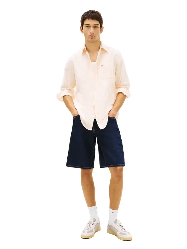 Regular Fit Stripe Oxford Shirt 3 Image