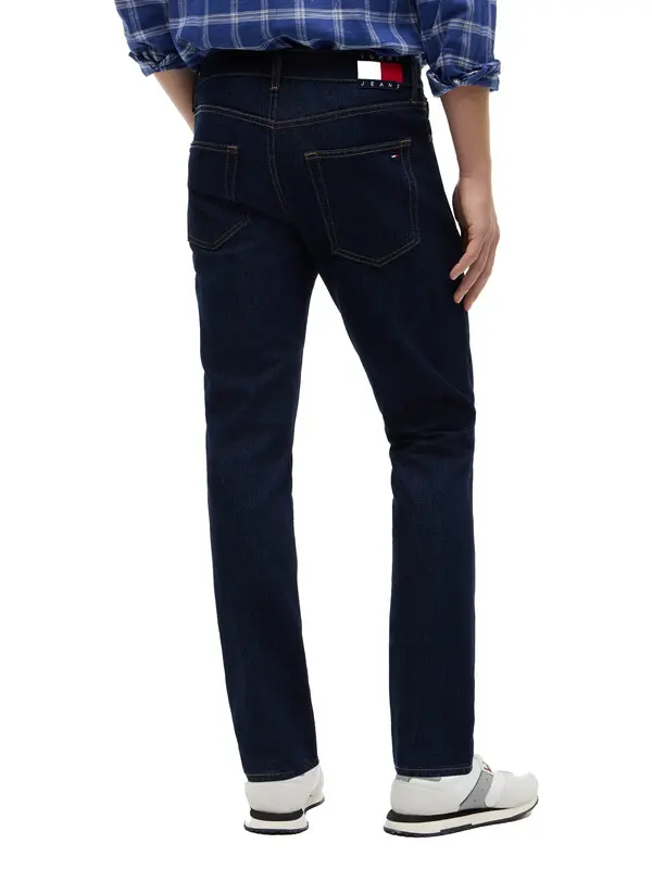 Scanton Slim Fit Dark Wash Jeans 1 Image