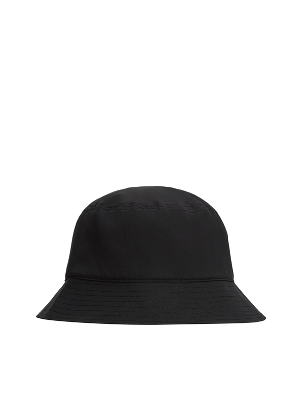 Linear Logo Embroidery Twill Bucket Hat 1 Image