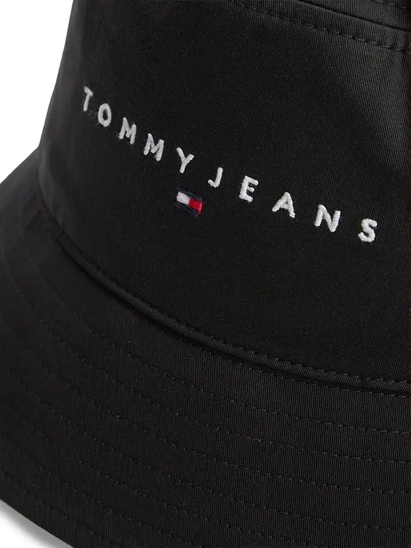 Linear Logo Embroidery Twill Bucket Hat 2 Image
