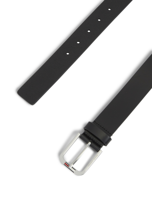 Embossed Logo Leather Belt 2 Image