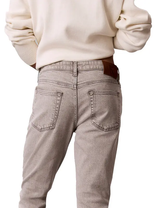 Stretch Denim Slim Leg Jeans 2 Image