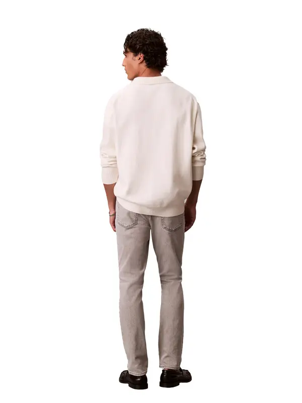 Stretch Denim Slim Leg Jeans 3 Image