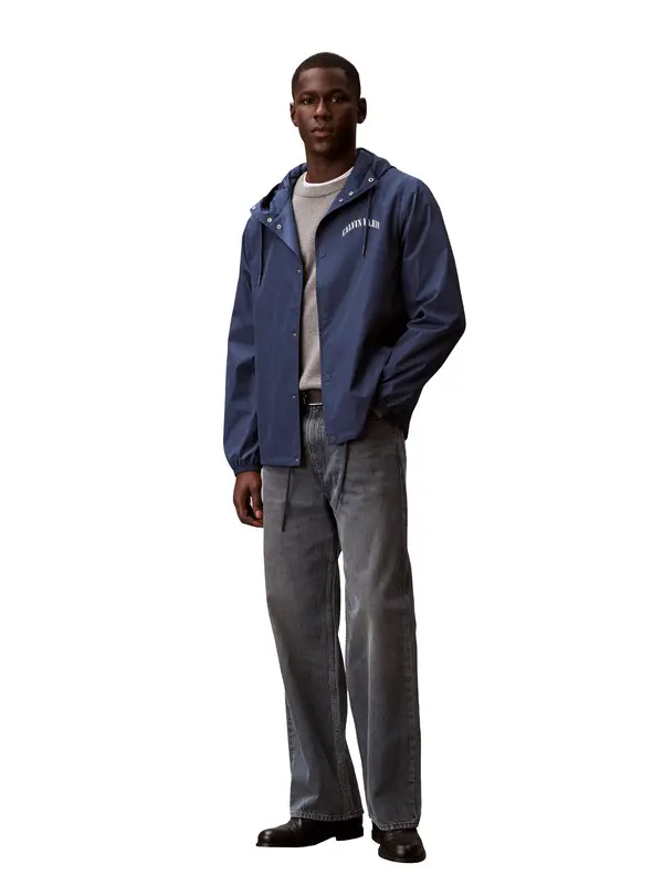Arch Logo Lightweight Hooded Jacket 1 Image