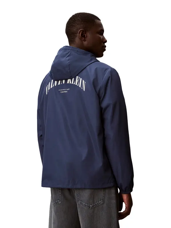 Arch Logo Lightweight Hooded Jacket 2 Image