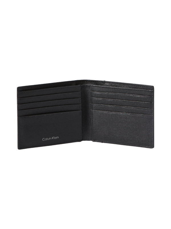 Emblem Hardware Billfold Wallet with Metal Logo Plate 1 Image
