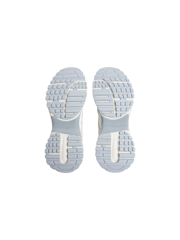 Mixed Material Retro Chunky Sneakers 1 Image