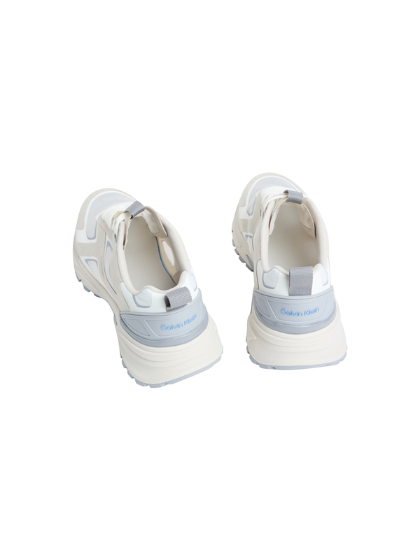 Mixed Material Retro Chunky Sneakers 2 Image