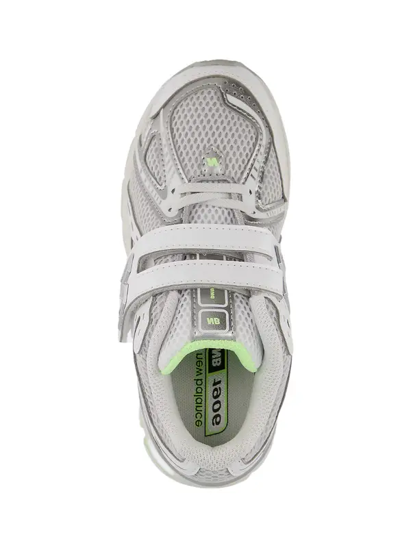 Kids Boys 1906 Metallic Silver&Electric Chuncky Sneakers with Strap 1 Image