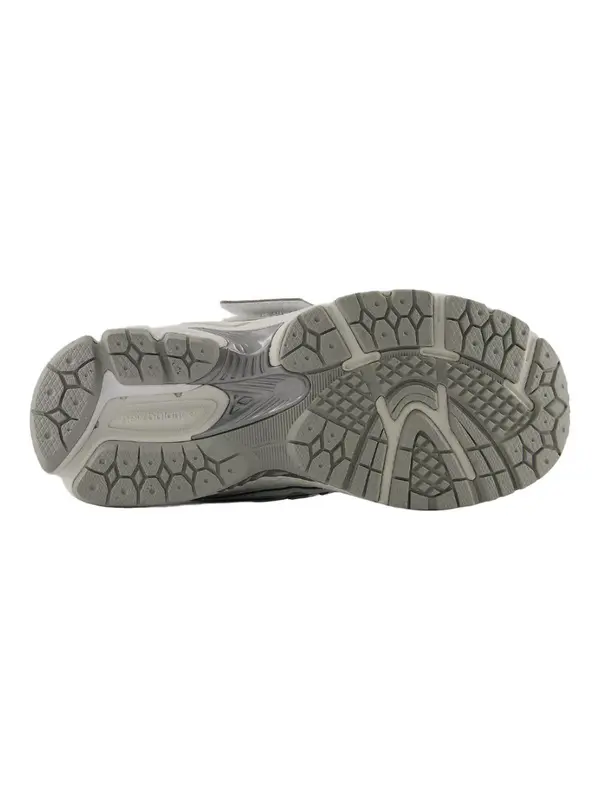 Kids Boys 1906 Metallic Silver&Electric Chuncky Sneakers with Strap 2 Image