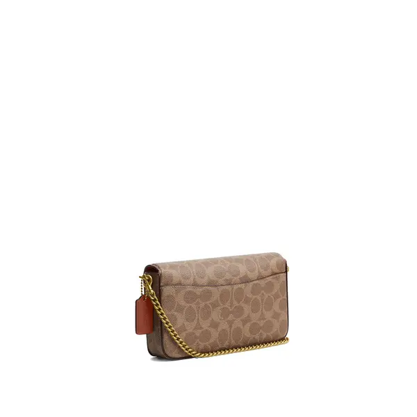 Mila Leather Crossbody Bag In Signature Canvas 3 Image