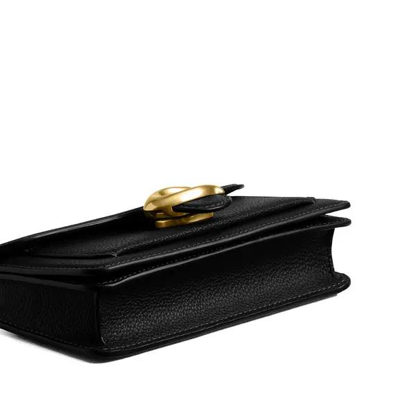Tabby Chain Pebbled Leather Crossbody Bag 19 3 Image