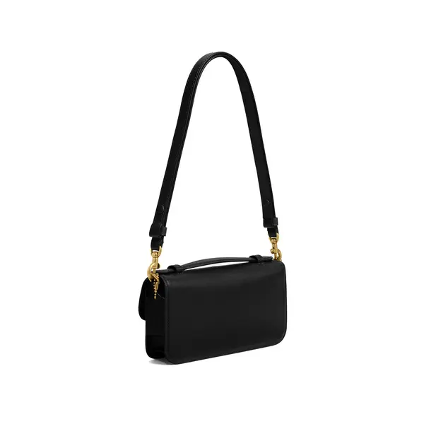 Elora Top Handle Leather Flap Crossbody Bag 2 Image