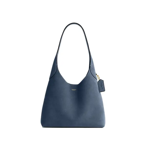 Brooklyn Suede & Grain Leather Shoulder Bag 28 2 Image