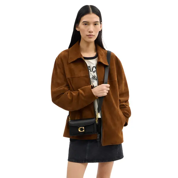 Tabby Pebbled Leather Shoulder Bag 20 2 Image
