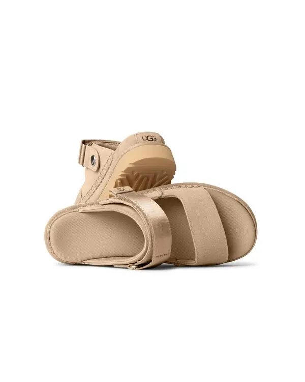 Goldenstar Glide Suede Double Straps Sandals 2 Image