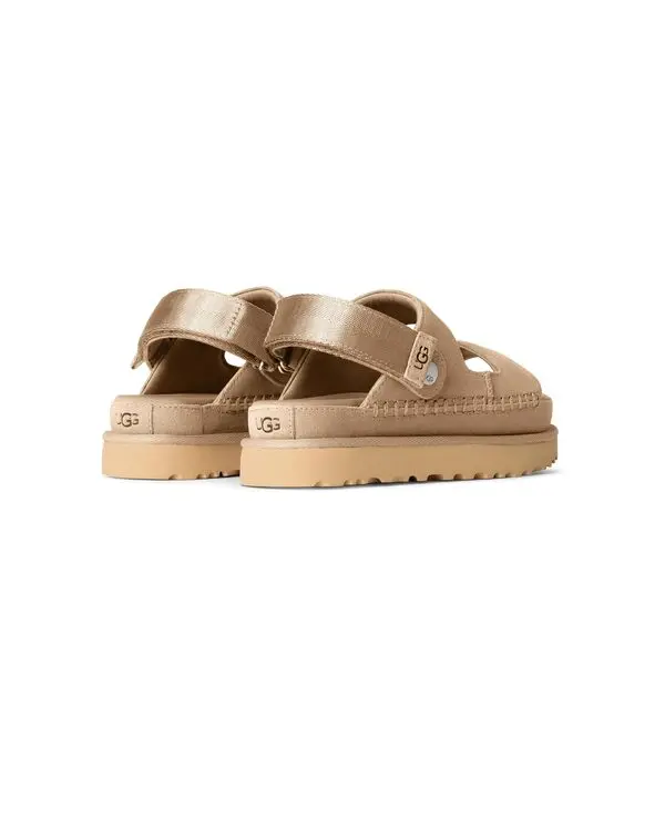 Goldenstar Glide Suede Double Straps Sandals 4 Image